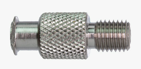 A1380 Female Luer (11/32 knurled), 1/4-32 male thread